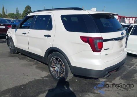2017 Ford Explorer Sport z USA, uszkodzony, nr VIN 1FM5K8GTXHGD55268